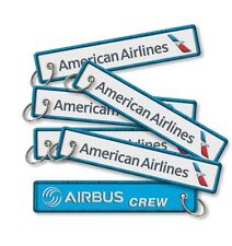 American Airlines-AIRBUS CREW KEYRINGS x2 picture