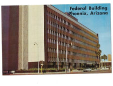c.1960s Federal Building Phoenix Arizona AZ Chrome Postcard UNPOSTED picture