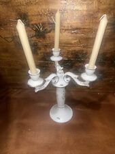 Hollohaza Candleabra Rare Stunning Porcelain 3 Arms picture