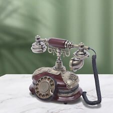 1970s British Old Fashioned Rotary Dial Telephone Retro Landline Phones Working picture