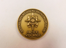 US Army 205th Military Intelligence Battalion Pacific Vigilance Challenge Coin picture