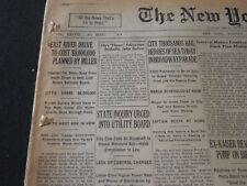 1929 JANUARY 28 NEW YORK TIMES - EAST RIVER DRIVE TO COST $9,000,000 - NT 6639 picture