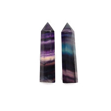 Rainbow Fluorite Point Tower Size 12x55mm (12x55mm) picture