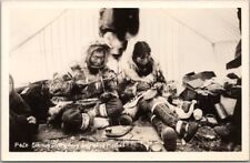 1940s Native Americana RPPC Postcard 