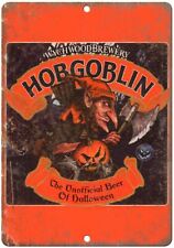 Hobgoblin Wychwood Brewery Beer Ad Reproduction Metal Sign E202 picture