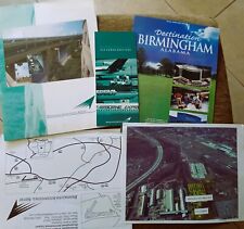 Birmingham International Airport 5 Brochures, Maps, Terminals, Layout. picture