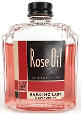 Old Stock Rose Oil Harding Labs New York NY 1930s Fragrance & Perfumery Rare picture