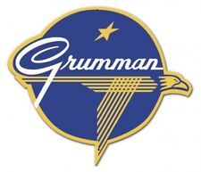 Grumman Logo Metal Aviation Sign, Wildcat, Hellcat, Tomcat Aircraft  CAP-0101 picture