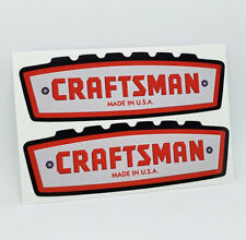 CRAFTSMAN TOOLS Vintage Style DECALS, 4.5