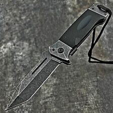 VORTEK WARTHOG Black G10 Ball Bearing Flipper Tanto Blade Folding Pocket Knife picture
