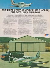 Aviation Magazine Print - Piper PA-23-250 Aztec (1974) picture