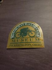 Motorcycle Hall Of Fame Museum Pickerington Ohio Sticker picture