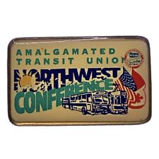 Vintage Amalgamated Transit Union Northwest Conference Pin picture