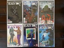 Black Bolt 1-12 Complete Set High Grade 9.6 Marvel Lot Set Run D76-163 picture