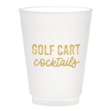 Elegant Cocktail Party Cup Golf Cart Cocktails Pack of 4 picture