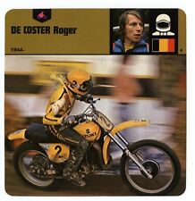 Roger De Coster - Motorcycle Racing Edito Service SA Auto Rally Card picture