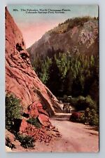Colorado Springs CO-Colorado, The Palisades, Antique Vintage c1913 Postcard picture