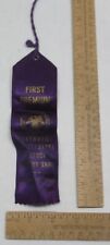 FIRST PREMIUM ribbon - NORTHWEST MISSISSIPPI LIVESTOCK & POULTRY - listing #4369 picture