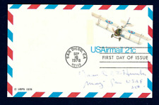 Frank O'Driscoll Hunter signed Postcard WWI ACE USAS 103rd Aero Squadron picture