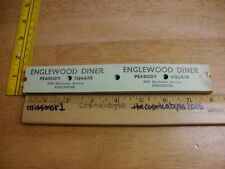 Englewood Diner Peabody Square Dorchester menu tickets approx 60 unused 1940s picture