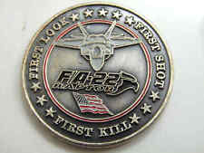 F/A-22 RAPTOR JOINT STRIKE FIGHTER CHALLENGE COIN picture