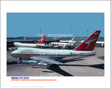 Qantas Boeing 747-SP Art Print – Departing Sydney 1982 – 20