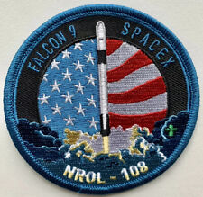Original SpaceX Falcon 9 NROL-108 Mission Patch NASA 3.5” Mint Condition picture