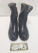 Endicott Johnson Black Military Combat Boots  - Mens Size 11 R - Dated July 1963 picture