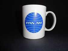 Pan Am Coffee Cup Mug Vintage Logo American A&P Jet Pilot Aircraft Airways Plane picture
