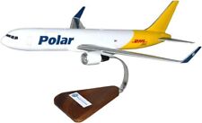 Polar Air Cargo DHL Boeing 767-300F Desk Top Display Jet Model 1/100 SC Airplane picture