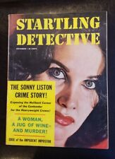 Startling Detective November 1962 True Crime Stories Sonny Liston Crime Story picture