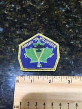 21014 Vintage Canada 1995 AIRSHOW VOLUNTEER PATCH picture