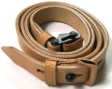  WWII GERMAN K98 98K LEATHER RIFLE CARRY SLING-NATURAL  picture