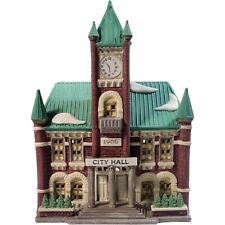 Dept 56 Heritage Village Christmas in the City Series- City Hall Excel Condition picture