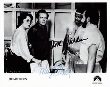 Meryl Streep & Jack Nicholson Signed 8x10 Photo Autographed HEARTBURN picture