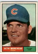 1961 Topps #107 Seth Morehead Chicago Cubs Vintage Original picture