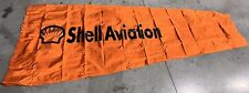 *NEW* Authentic Shell Aviation Airport Windsock 36” X 144” picture