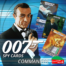James Bond 007 Commander Spy Cards RARE, SUPER & ULTRA RARE R, SR, UR YOU CHOOSE picture