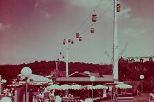 c1970s Six Flags Ride~Skyway Skyride~VTG Dexter 35mm Slide picture