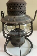 Antique Southern RY Railroad Lantern Cracked Globe New York 1925 Armspear Manf picture