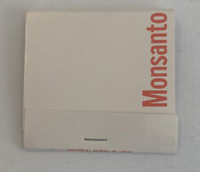 Vintage Monsanto Matchbook Full Unstruck Advertisement Matches Souvenir Collect picture