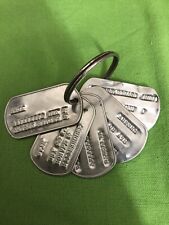 Lot of 5 - Vintage Military Dog Tags - picture