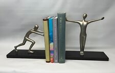 Modern Heavy Bookends Statue Sculpture Library Shelf Desk Decor Marble Pedestal picture