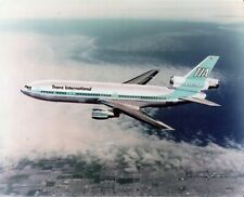 TIA TRANS INTERNATIONAL AIRLINES TIA DC-10 CHARTER AIRCRAFT OAKLAND, CA 1960'S picture
