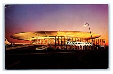 Postcard Pan American Terminal New York International Airport  G31 picture