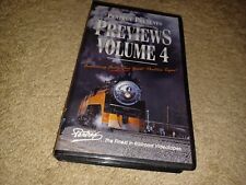 Pentrex Previews Volume 4 - VHS - 1995 Railroad Video - In Clamshell  picture