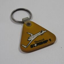 Beechcraft Starship 1 Airplane Key Chain Vintage picture