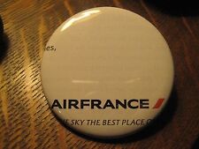 AirFrance Air France AF Airplane Logo Flight Attendant Pocket Lipstick Mirror picture
