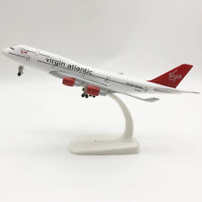 20cm Alloy British Virgin Atlantic B747 Airlines Boeing 747 Airplane Model Plane picture