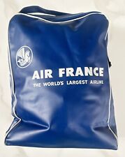 Vintage Air France Airlines Concorde Plane Travel Carry On Bag Tote Bag Luggage picture